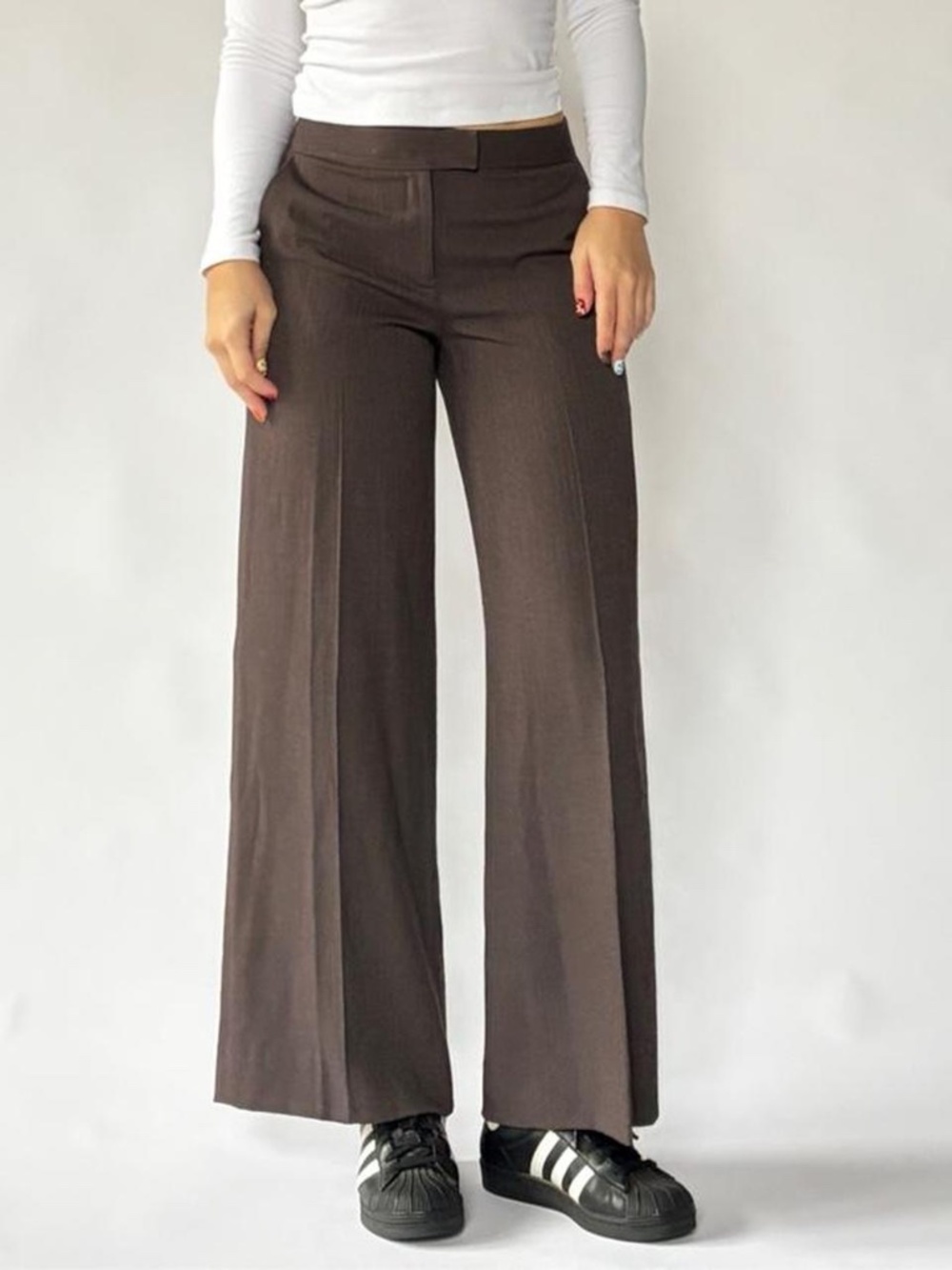 DKNY Wide Leg Trousers Y2K Size Medium